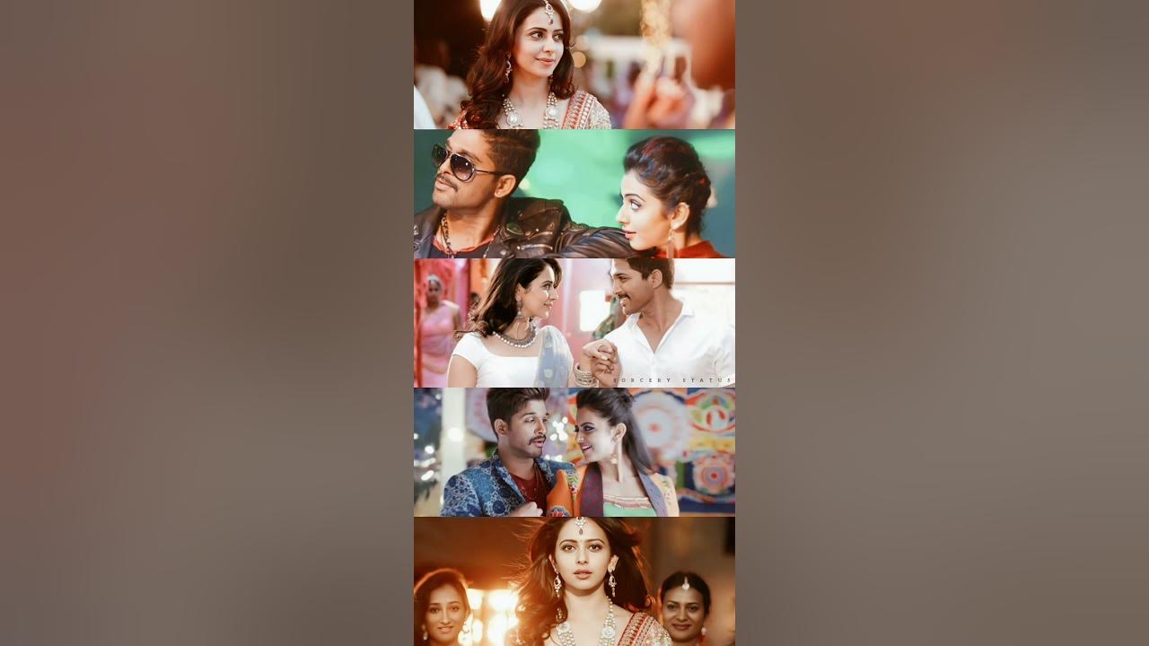 Athiloka Sundari song status fullscreen | Sarrainodu | Sorcery status | #alluarjun #rakulpreetsingh