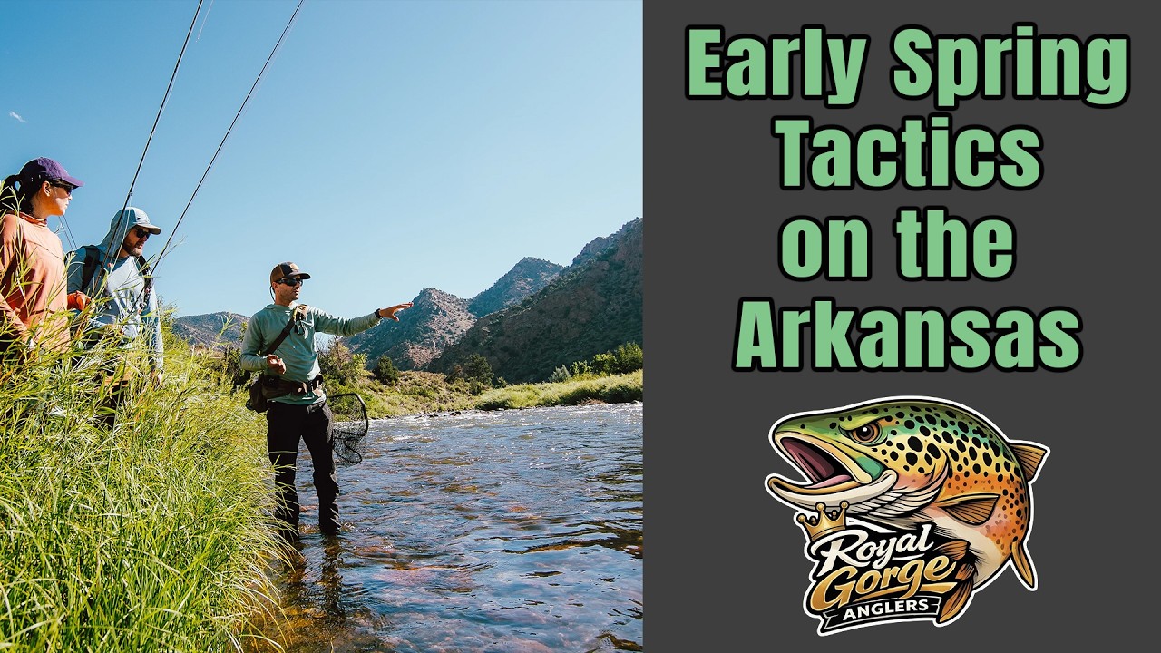 Тактика ловли рыбы ранней весной на реке Арканзас!