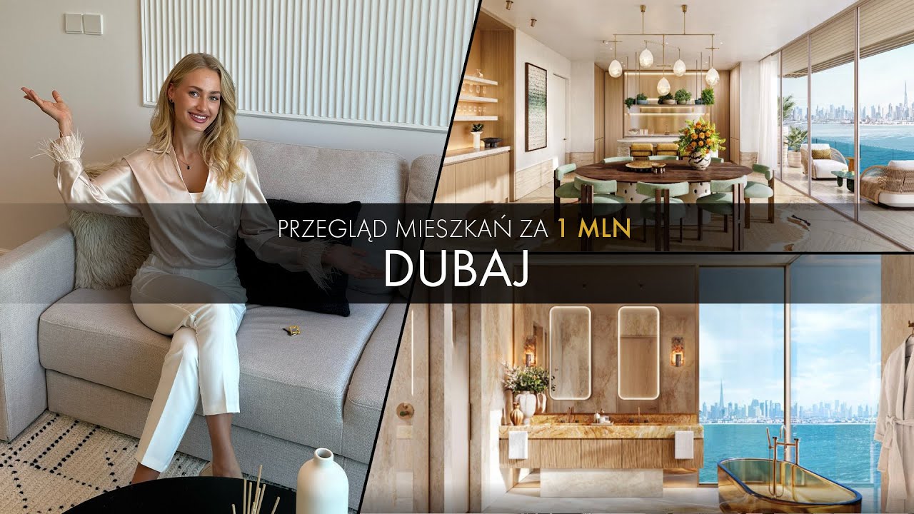 Mieszkanie za 1000000 PLN w Dubaju! Co w tej cenie kupisz? Przegląd mieszkań w znanych dzielnicach.