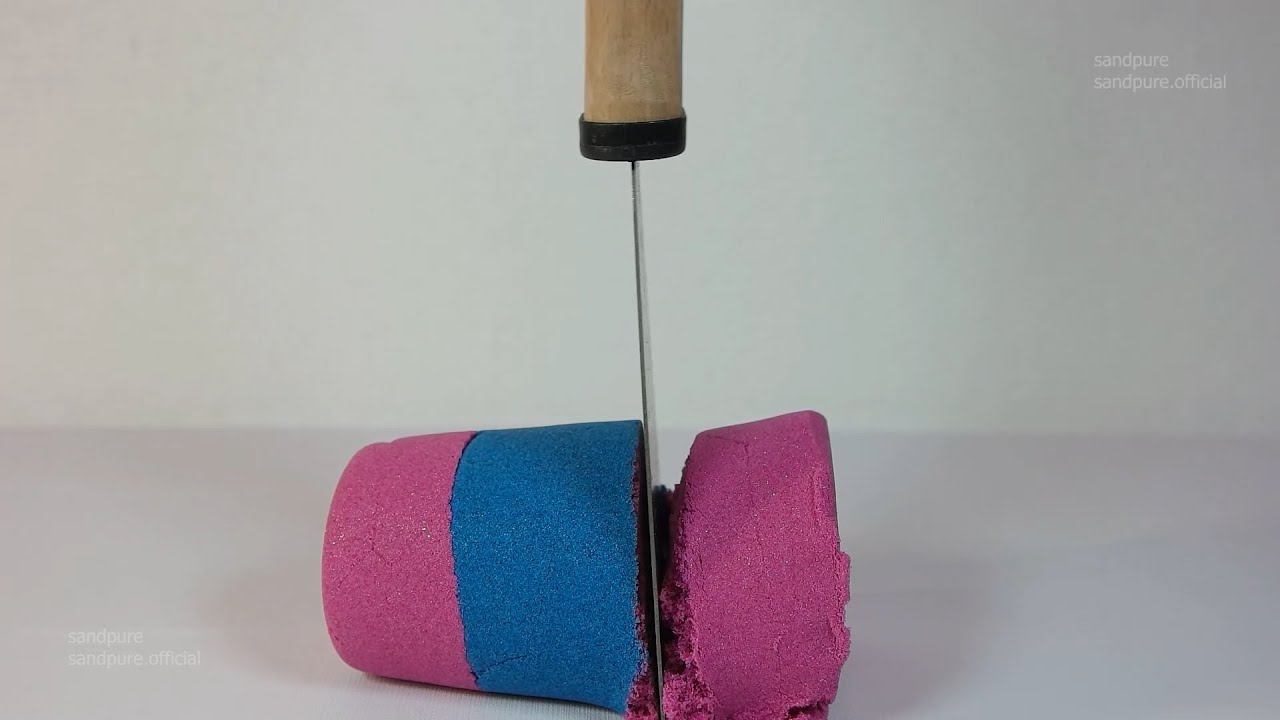 Calming Kinetic Sand ASMR | Perfectly Smooth & Satisfying Cuts