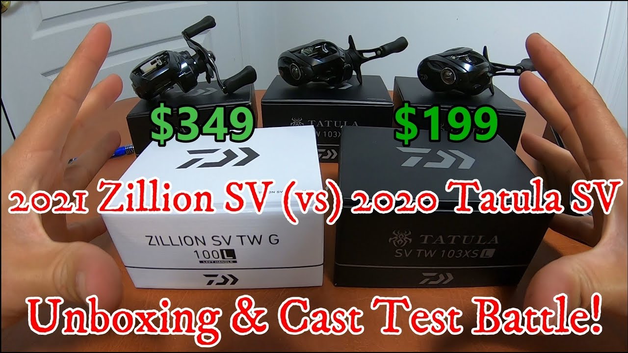 NEW! Daiwa Zillion SV~RAIN CAST TEST! Daiwa Zillion SV (vs) 2021 Tatula SV (2020). Worth the Money??