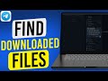 How To Find Telegram Downloaded Files In PC