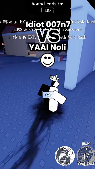YAAI Noli VS Idiot 007n7 LMS | #forsaken #roblox #shorts #videos #memes #dandysworld
