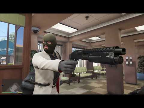 GTA 5 - Paleto Bay Bank Heist + Six Star Escape