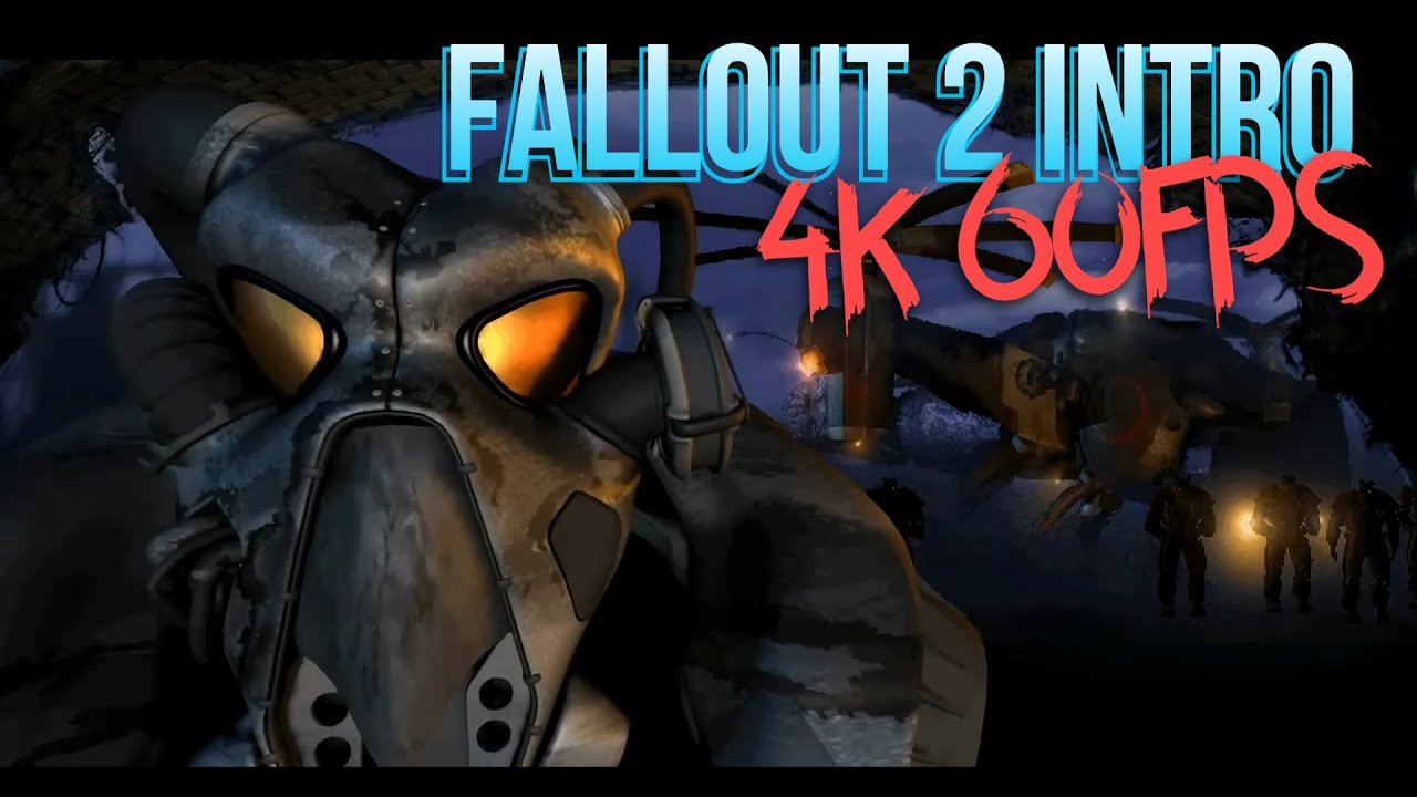 Fallout 2 Intro // 4K, 60FPS Remaster YouTube