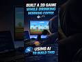 I Built a 2D Game While Drinking Morning Coffee #aifordevelopers #softwareengineering #solodeveloper