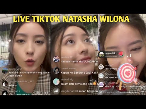LIVE TikTok Natasha Wilona