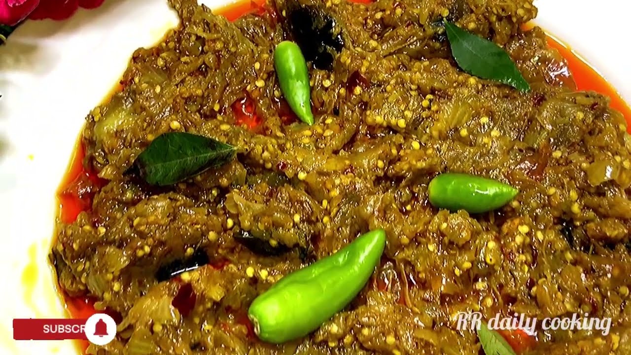 Easy "Baingan Ka Bharta(Eggplant)" Recipe RR Daily Cooking YouTube