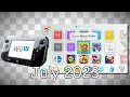 Wii U Menu July 2023 Wii U Menu July 2023