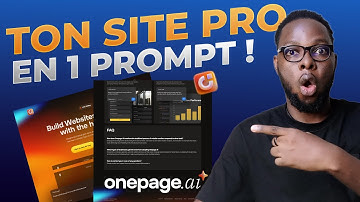 ONEPAGE.AI : l’IA qui génère ton site web, ta landing page et ton tunnel de vente en 1 clic ! 🚀