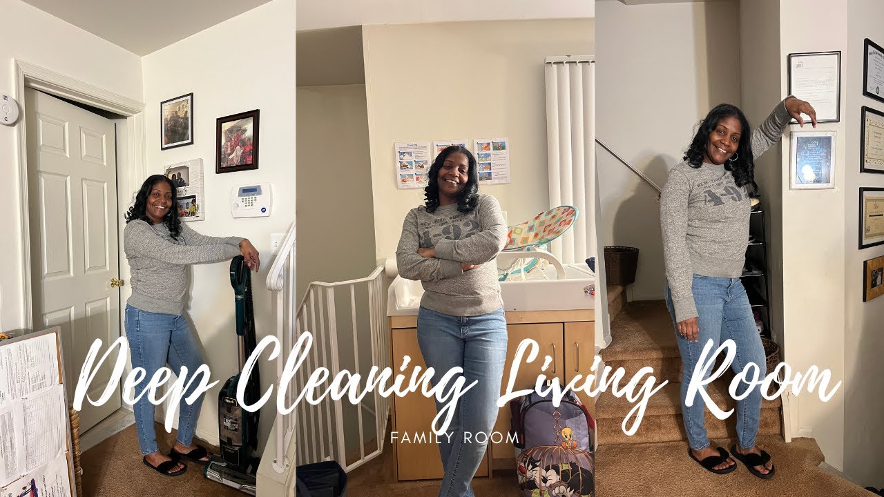Heather And Rachel Paint Clean Up Clean With Me / Living Room / Cleaning With Rachel / 2023 - YouTube