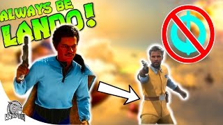 BE LANDO WITHOUT A PICKUP! - Star Wars Battlefront