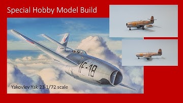 Special Hobby Yak 23 1/72 Scale model Aircraft Build, full build.