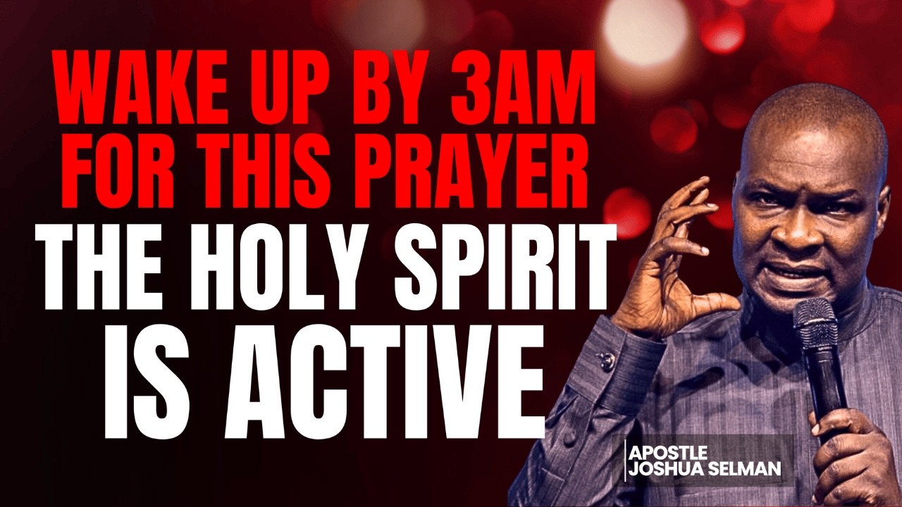 ПРОСНИТЕСЬ К 3 УТРА ДЛЯ ЭТОЙ МОЛИТВЫ: СВЯТОЙ ДУХ ДЕЙСТВУЕТ | АПОСТОЛ ДЖОШУА СЕЛМАН