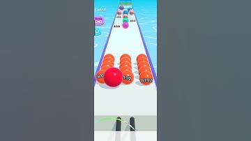 How to play ball run 2048 level 1039 #ballrun2048 #5minutestech  #level1039