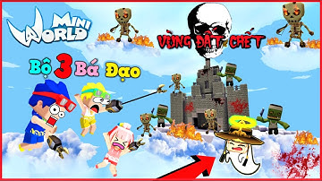 Mini World vùng đất chết: tập 20 Thử thách chiến đấu trên mây và hồi sinh kairon | Phong Cận Tv