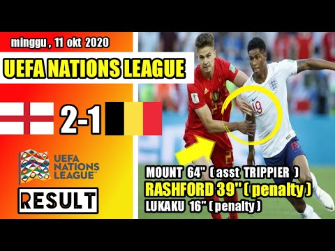 ENGLAND vs BELGIUM | hasil bola tadi malam | INGGRIS VS BELGIA | Highlights score