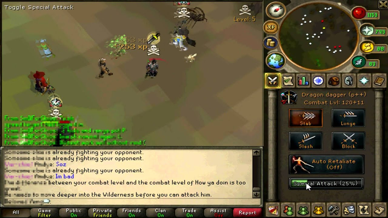 Jullage - 585-405 dds hit (990) ; 752 EXP DROP