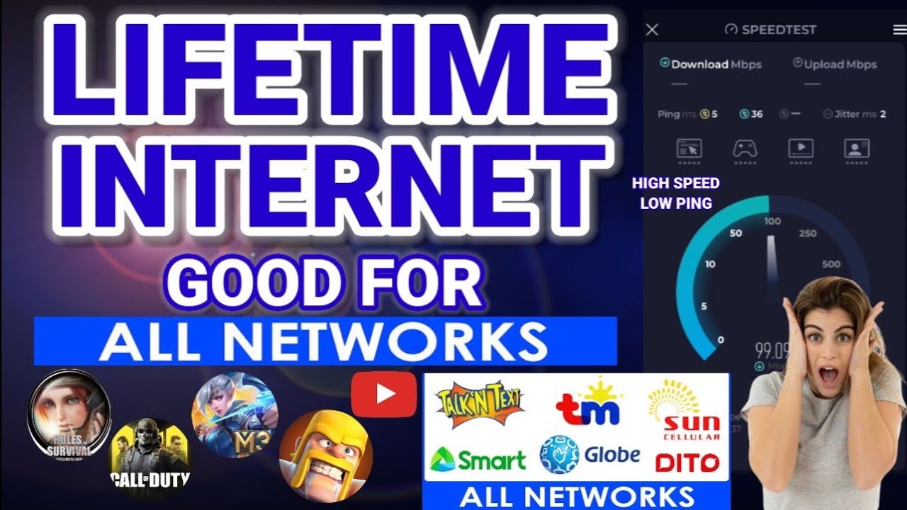 NEW FAST & LIFETIME INTERNET GOOD FOR DITO SIM & ALL NETWORKS 2026