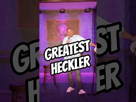 Greatest heckler ever -UPCOMING SHOWS- BigIrishJay.com/shows
