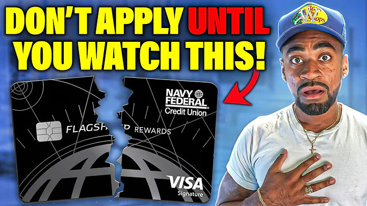 Don't Apply For The Navy Federal Flagship Rewards Visa Credit Card Until you WATCH This Video!