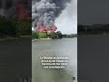 Casa de jueza arde en llamas: su esposo salta y queda grave