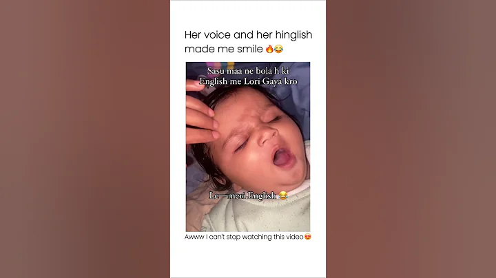 Lalla Lalla Lori Doodh Ki Katori || Cute Little Baby x Real Voice