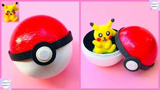 How To Make A Real Pokéballdiy Pikachu Inside A Pokéball Diy - Pikachu Pokemon