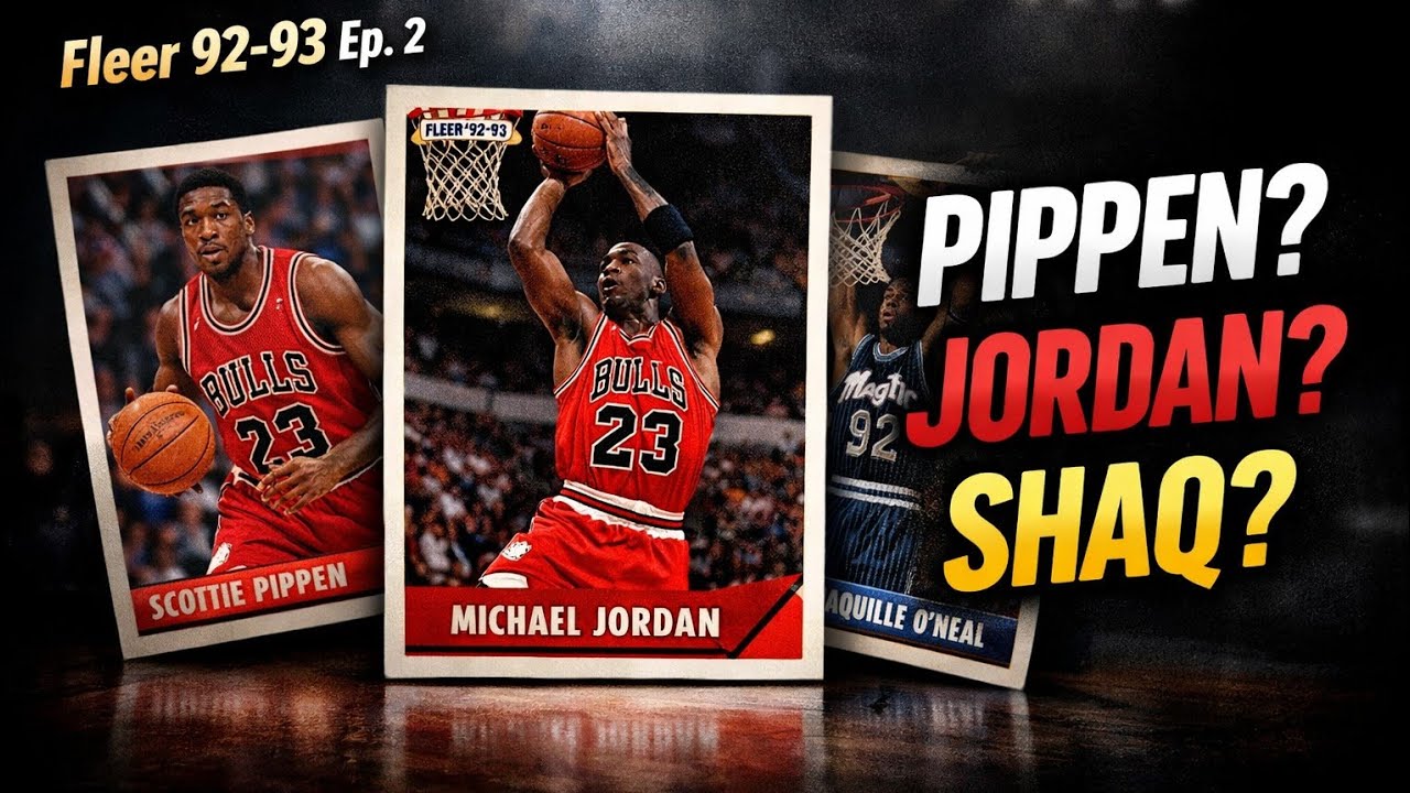 1992-1993 sport cards ep2  pippen? Jordan? O'neal?