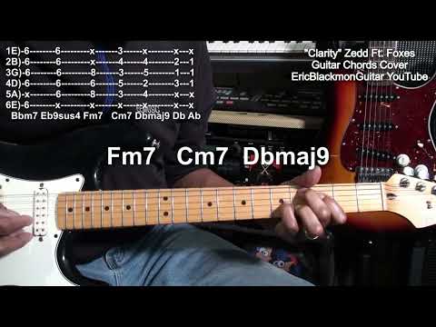 CLARITY Zedd Guitar Cover With Chord Tabs