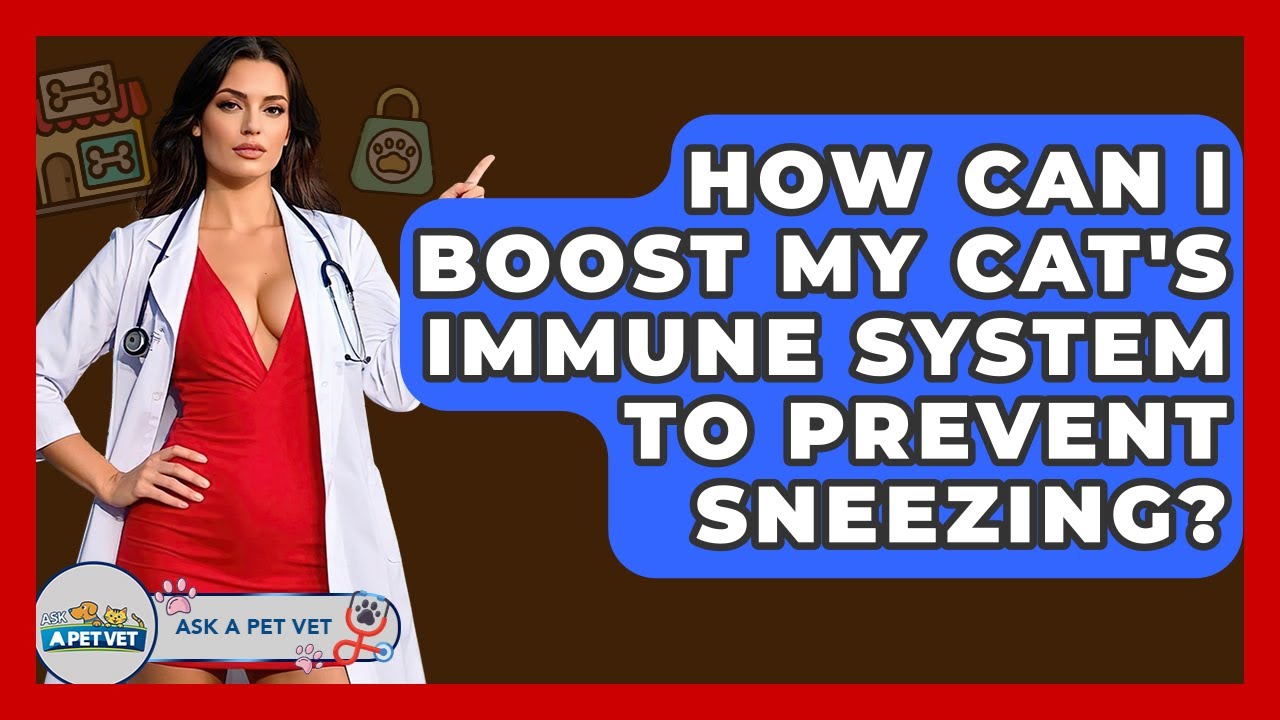 How Can I Boost My Cat's Immune System To Prevent Sneezing? - Ask A Pet Vet