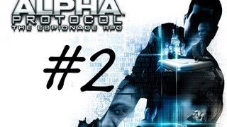 Let's Play Alpha Protocol Part 2 - A lot of Training... It Gets Better I Swear XD