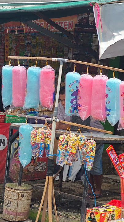 wah enyak ni gulali warna warni #jajanan #anak #happy #fun #gulali