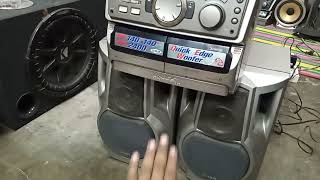 Sony AM Japan GRX50 RMS 140+140w PMPO 2400 01773916264 Jeetu sound system bogra