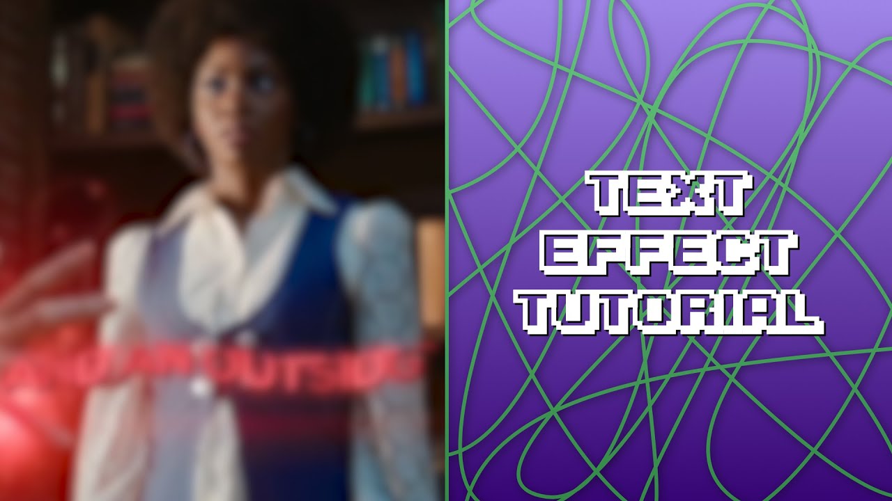 Text Effect Tutorial | After Effects - YouTube