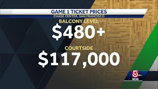 Have $117K available? Courtside ticket prices for Celtics Game 1
