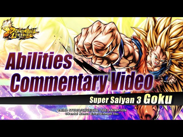 DRAGON BALL LEGENDS] 4th Anniversary PV Super Saiyan 3 Goku 