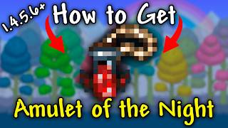 How to get Amulet of the Night in Terraria 1.4.5.6 (Seed)