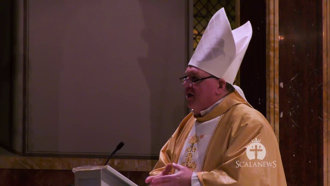 Homily: Cardinal Joseph W Tobin, St. Alphonsus Church, Rome - YouTube