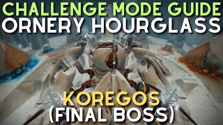 How to Complete the Koregos Challenge - Ornery Hourglass | The Desert Perpetual Challenge Mode Guide