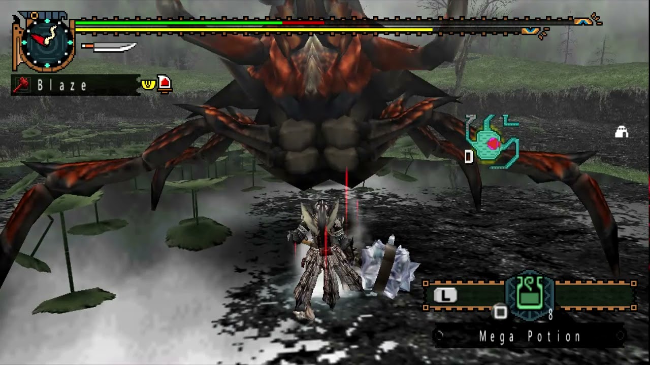 [MHFU] 023 Terra Shogun Ceanataur vs Hammer (G Rank, Restricted)