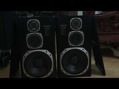 Video Onkyo d77x loa thùng nhật bãi bass 30 ĐT 0983698887 - youtube
