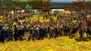 0AD 4v4 | MASSIVE Armies & Teamwork