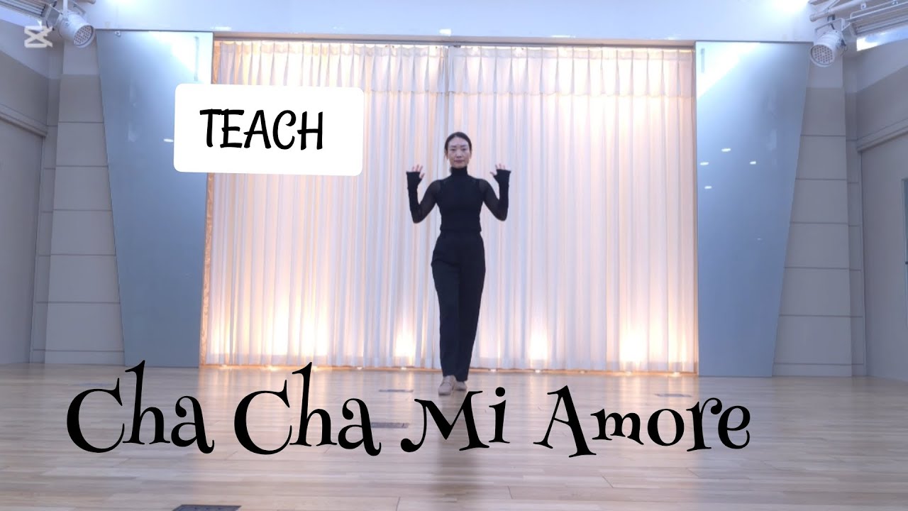 🔶️🔷️스텝설명/Cha Cha Mi Amore Line Dance-High Beginner Level/#황은정라인댄스 #부산북구지부 #코스카 #화명동 