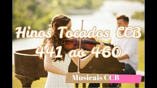 Musicais CCB Hinos Tocados Hinário 5 Violino, Viola e Violoncelo 441 ao 460