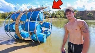 I built the worlds best FACEBOOK MARKETPLACE boat… (run on water)
