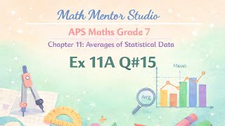 Grade 7 Aps maths,Chap#11,Ex11A Q#15 Histogram, Frequency polygon