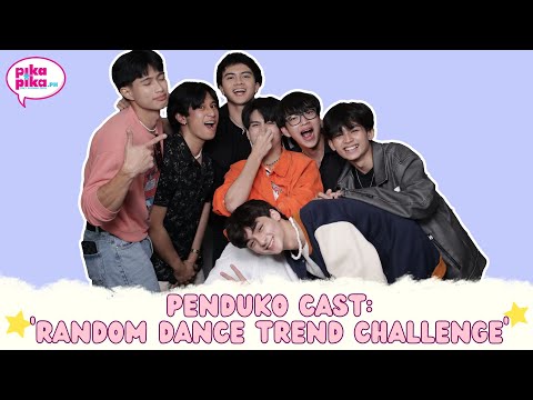 RANDOM DANCE TREND CHALLENGE WITH PENDUKO CAST (TEEN CAST EDITION)