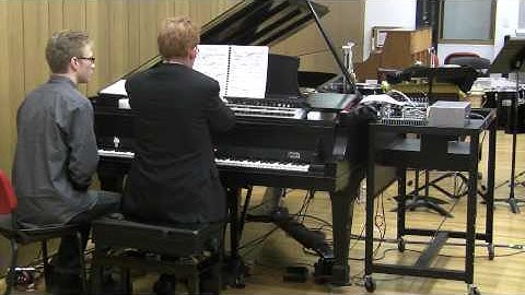 Magnetic resonator piano demo