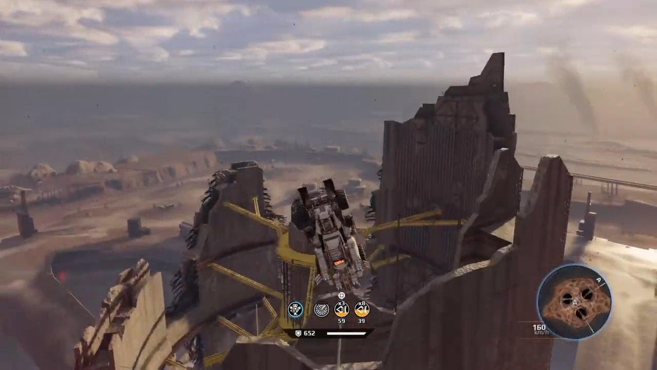Crossout Ravager's Foothold Center Tower Climb